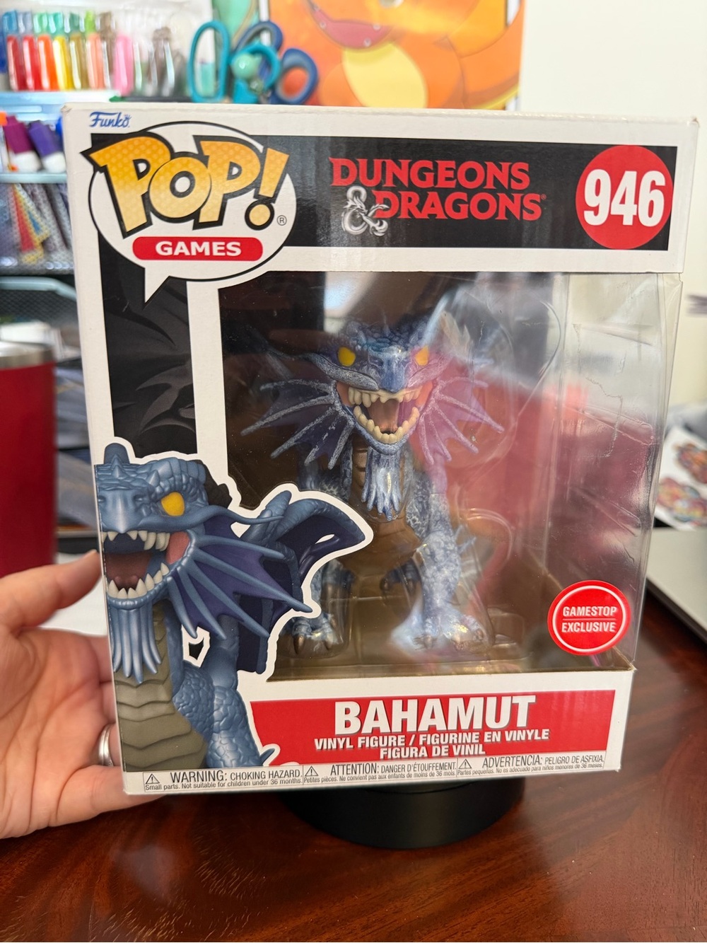 Funko POP! Games Dungeons & Dragons Bahamut Vinyl Figure - #946